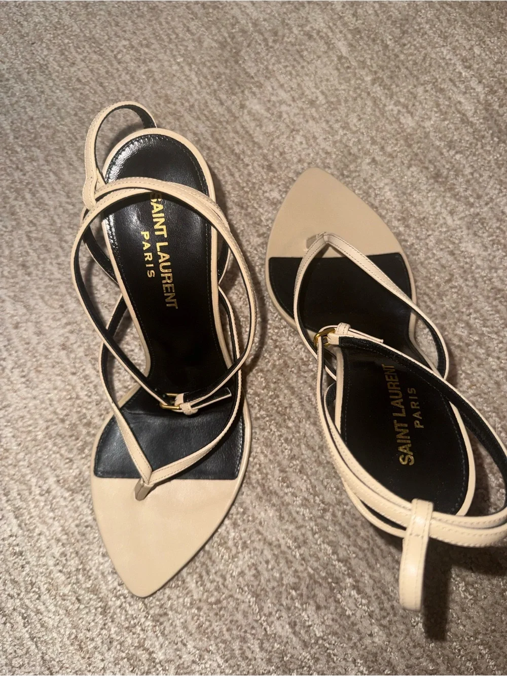 Saint Laurent Gippy Thong Sandal - Picture 8 of 12